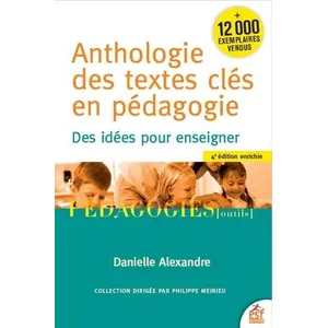 Esf Anthologie des textes clés en pédagogie pas cher