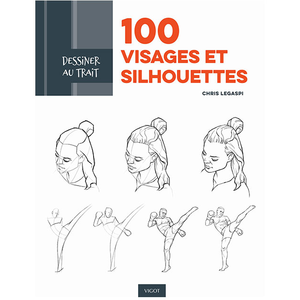 Comparateur de prix : Vigot Dessiner au trait 100 visages et silhouettes Chris Legaspi (Auteur)