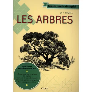 Vigot Les arbres : apprendre à dessiner pas à pas pas cher