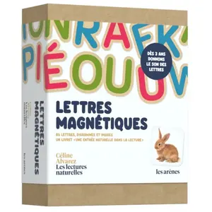 Comparateur de prix : Coffret Lettres magnétiques - Céline Alvarez - Les lectures naturelles