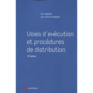 LexisNexis Voies d execution et procedures de distribution pas cher