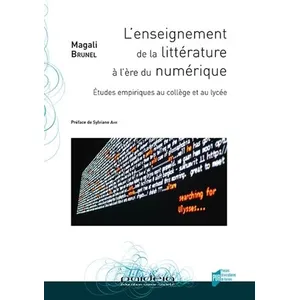 Comparateur de prix : Presses Universitaires Rennes L'enseignement de la littérature à l'ère du numérique