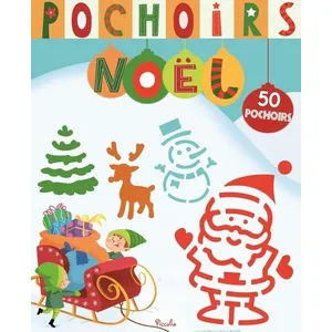 PICCOLIA Mes pochoirs de Noël : 50 pochoirs pas cher