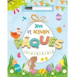 Piccolia Jeux et activités effaçables Pâques pas cher