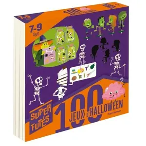 Comparateur de prix : 100 jeux d'halloween pour super futes 7-9 ans broché