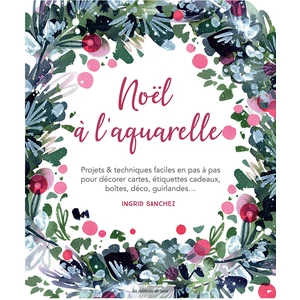 De Saxe Eds Noël à l'aquarelle pas cher