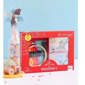 Coffret Je découvre la broderie Coffret pas cher