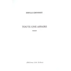 ***Livres*** Toute une affaire pas cher