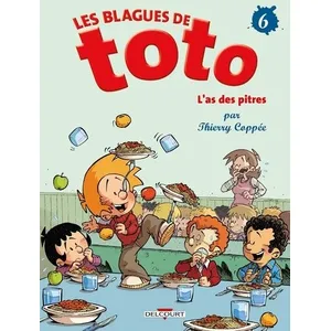 Comparateur de prix : Delcourt Les blagues de Toto. Vol. 6. L'as des pitres Thierry Coppée