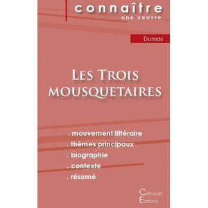 Comparateur de prix : Du Cenacle Editions Fiche de lecture Les Trois mousquetaires de Alexandre Dumas (Analyse littéraire de référence et résumé complet)