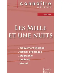 Comparateur de prix : Du Cenacle Editions Fiche de lecture Les Mille et une nuits (Analyse littéraire de référence et résumé complet)