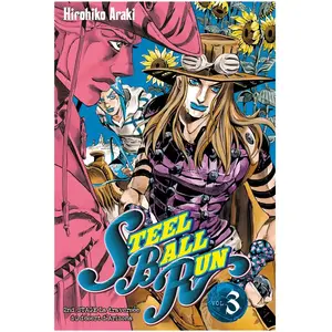 DELCOURT jojo's bizarre adventure - steel ball run tome 3
