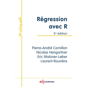 Edp Sciences Régression avec R pas cher