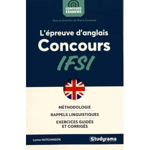 Comparateur de prix : Studyrama Eds L'épreuve d'anglais au concours IFSI