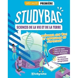 Comparateur de prix : Studyrama Eds Studybac Sciences de la vie et de la terre   Spécialité Première