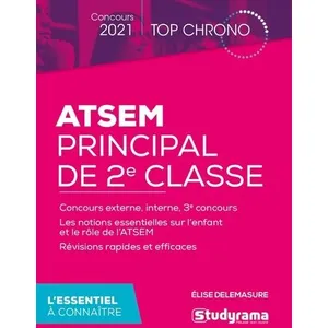 Comparateur de prix : Studyrama Eds ATSEM pincipal de 2e classe