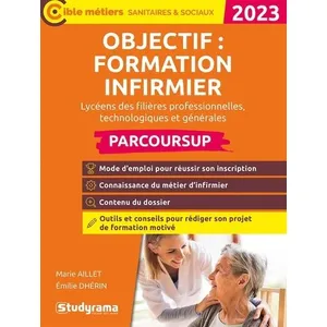 Comparateur de prix : Studyrama Eds Objectif : formation infirmier en IFSI avec Parcoursup
