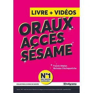 Comparateur de prix : Studyrama Eds Oraux : ACCES, SESAME