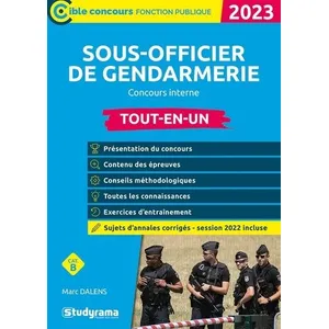 Comparateur de prix : Studyrama Eds Sous-Officier De Gendarmerie - Concours Interne