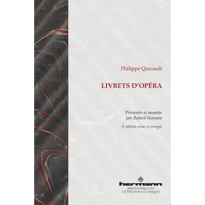 Hermann Livrets d'opéra Philippe Quinault pas cher