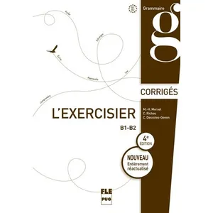 Comparateur de prix : Presses Universitaires Grenoble EXERCISIER (L') - Corrigés des exercices