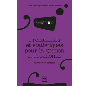 Presses Universitaires Grenoble Probabilites et statistiques pour la gestion et eco nv couv