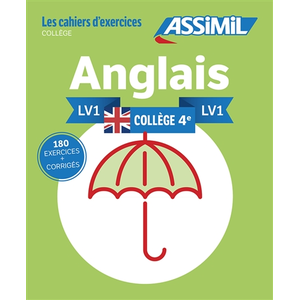 Assimil Anglais lv1 collège 4e (cahier d'exercices) pas cher