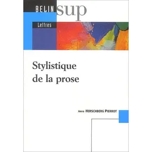 Comparateur de prix : ISBN Stylistique de la prose