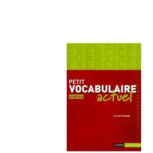 Ophrys Petit vocabulaire actuel, anglais : exercices pas cher