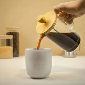 HANDEIU Cafetière française, presse café, machine à café avec piston, ... pas cher