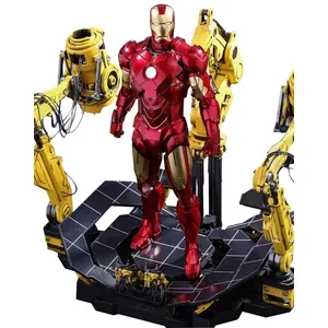 Figurine MMS462D22 - Iron Man 2 - Iron Man Mark 4 With Suit-Up Gantry