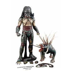 Figurine Hot Toys MMS147 - Predators -Tracker Predator With Hound