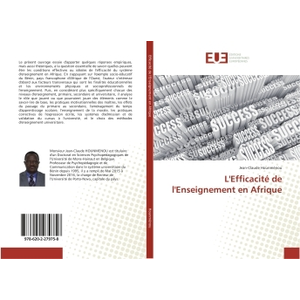 Universitaires Europeennes L'Efficacité de l'Enseignement en Afrique pas cher