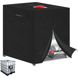 BEIJIYI Housse de Protection pour Réservoir d'eau 1000 L Bache Couverture Réservoir IBC d'eau de Pluie, Housse Cuve 1000L(120x80x116cm)Vendu parcdiscount