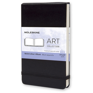 Comparateur de prix : Album Aquarelle format de poche Moleskine Art Noir