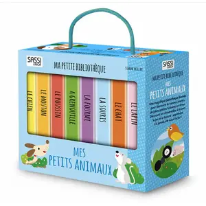 Sassi - Ma petite bibliothèque - mes petits animaux - âge conseillé : 2 ansVendu parnature-et-decouvertes