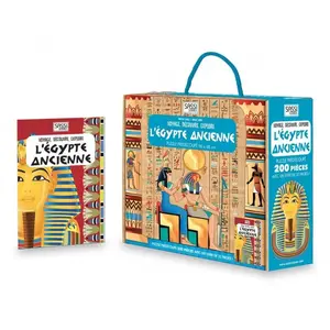 Sassi L'Egypte ancienne - puzzle prédécoupée 96 x 68 cm (Jeunesse)