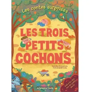 Les Trois Petits Cochons - Gemma Roman - White Star Kids - cartonné - Contes et légendes jeunesse cartonné pas cher