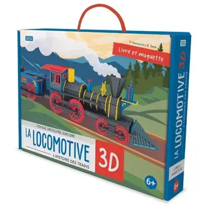 Sassi Voyage, découvre, explore. La locomotive 3D : l'histoire des trains pas cher
