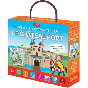 Sassi Editore Mes premières activités arts & crafts. Le château fort pas cher