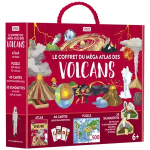 Sassi Le Coffret Du Méga Atlas Des Volcans - N.E. 2024