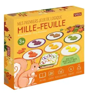 SASSI Mes premiers jeux de logique - Mille-feuille pas cher