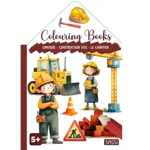 Colouring books. Le chantier pas cher