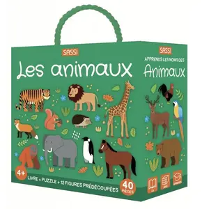 Sassi Editore Q-BOX - Les animaux pas cher