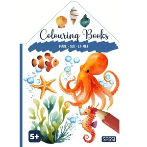 Colouring books. La mer pas cher