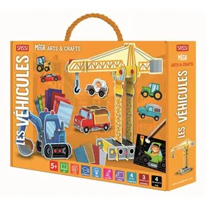 Sassi Méga box arts & crafts - Les véhicules