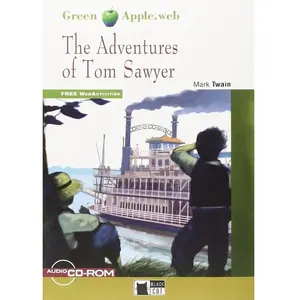 Comparateur de prix : Cideb Black Cat The Adventures of Tom Sawyer +CDrom+App / A2 (Green Apple) Mark Twain (Auteur)