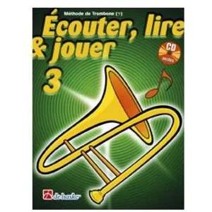 Comparateur de prix : DE HASKE ECOUTER LIRE ET JOUER VOL.3 TROMBONE +CD