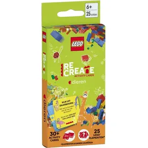 Cartes d'activités Lego recréer les animaux pas cher