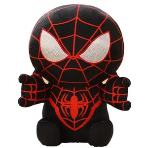 Peluche Spider Man 25 cm - Noir pas cher